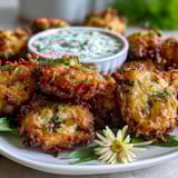Crispy Dandelion Fritters Herb