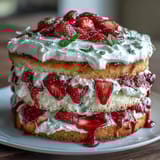 Spring Cakes Naked Strawberries Cream