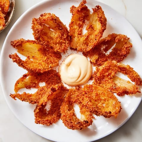 Onion Petals Spicy Dipping