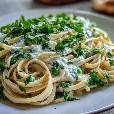Spring Pasta Ricotta Lemon Linguine