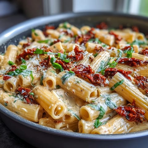 Creamy sun-dried tomato Marry Me Pasta, perfect for effortless weeknight dinners.