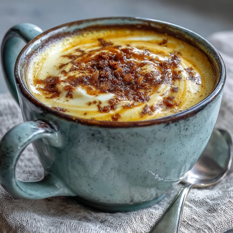 Golden milk served in a rustic mug, garnished with cinnamon and a hint of honey.