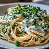 Spring Pasta Ricotta Lemon Linguine